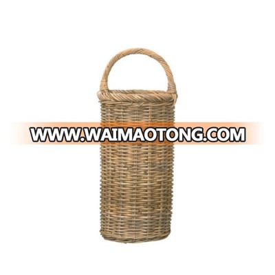 Wholesale cheap Modern Entryway willow basket, umbrella round storage  wicker basket