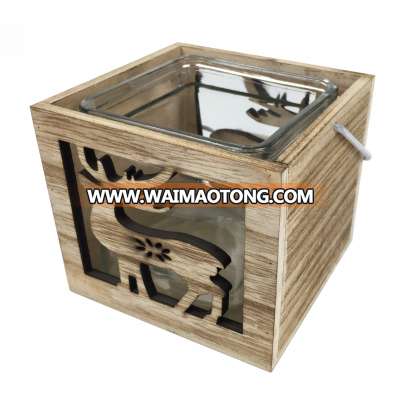 2019 New Very Cheap Wooden box with glass