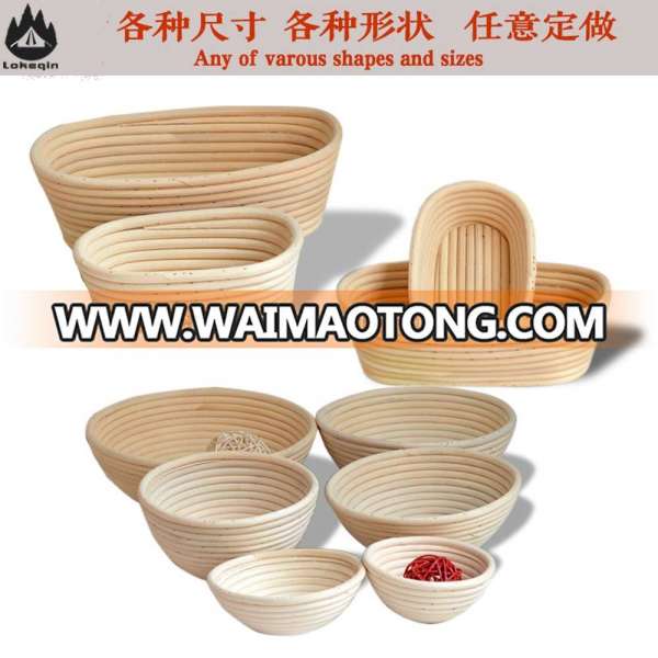 Baking Tools Series Bakery Tools Nice Euro-bread Modelling use Natural Rattan Basket for Bread Fermentation